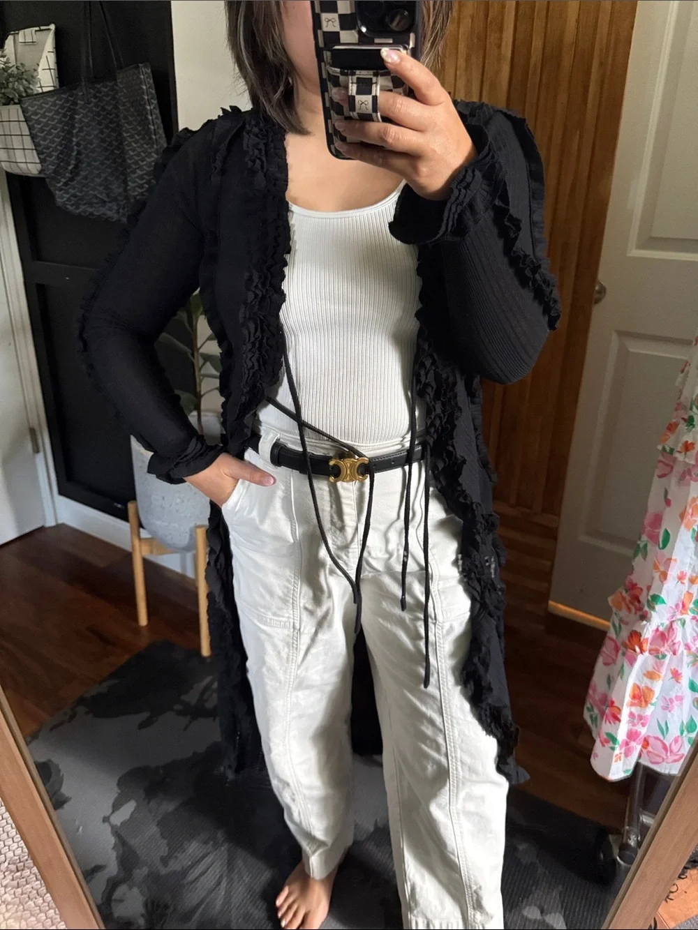 Free People Dolly Open Front Duster. S